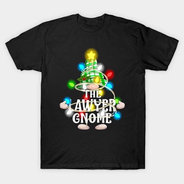 The Lawyer Gnome Christmas Matching Family Shirt T-Shirt by intelus